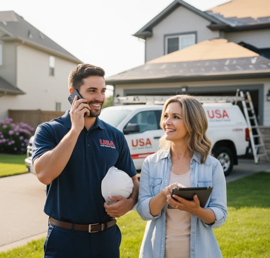 USA Roof Repair Experts customer support in Enoree